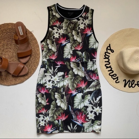 [Topshop] Tropical Floral Dress - Picture 5 of 8